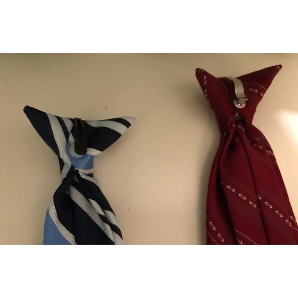 Ketch Boys Ties Clip On Style Lot of 2